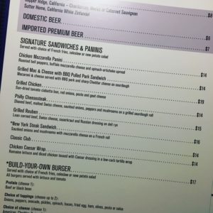 planet hollywood club sandwich menu in room dining las vegas room service