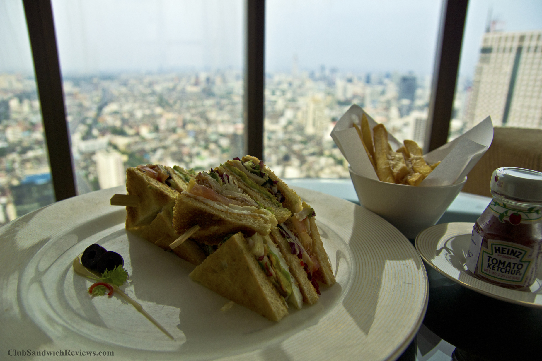 Lebua State Tower Bangkok Club Sandwich Thailand