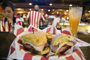 TGI Fridays Club Sandwich Airport