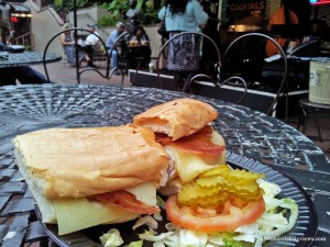 Cafe Beignet Club Sandwich New Orleans