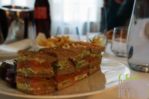 Prince de Galles Smoked Salmon Club Sandwich Paris