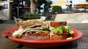 Picazo Cafe and Deli Sonoma Club Sandiwch