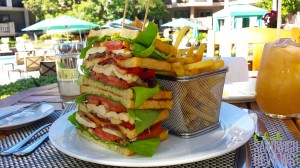 The Langham Huntington Pasadena Los Angeles Club Sandwich