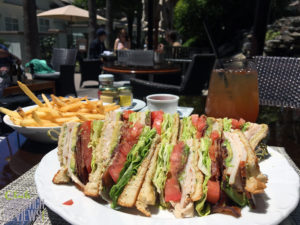 Fairmont Miramar Club Sandwich Santa monica los angeles