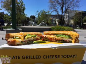 The American Grilled Cheese Kitchen Club Sandwich San Francisco South Park