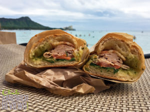 Tucker & Bevvy Club Sandwich Honolulu Waikiki Hawaii