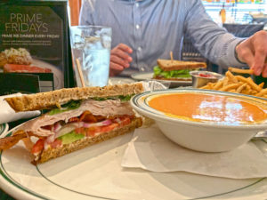 Daily Grill Irvine CA Club Sandwich