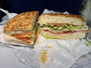 Granatos Gourmet Market Club Sandwich Panini Salt Lake City SLC Airport