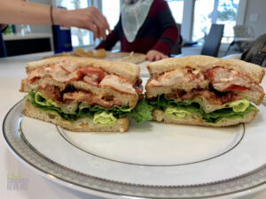 Marty's Fine Wines Lobster Club Sandwich Newton