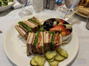University Club Boston Club Sandwich Back Bay
