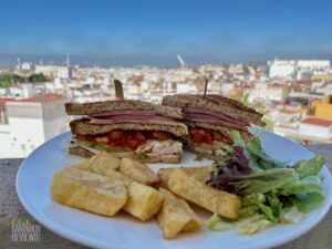 gran melia colon seville club sandwich