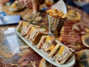 The Quin House Boston Club Sandwich