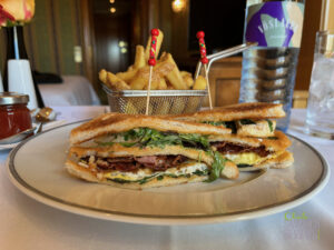 Hotel Bristol Vienna Austria Club Sandwich