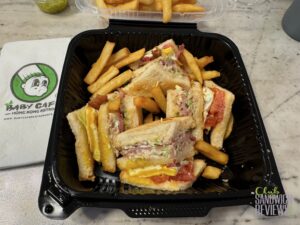 Baby Cafe Allston Brookline Club Sandwich Boston